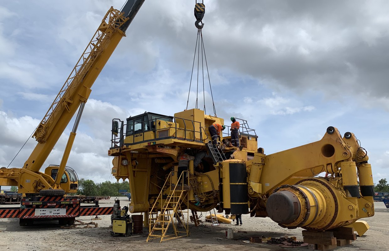 cleaning and quarantine of mining equipment