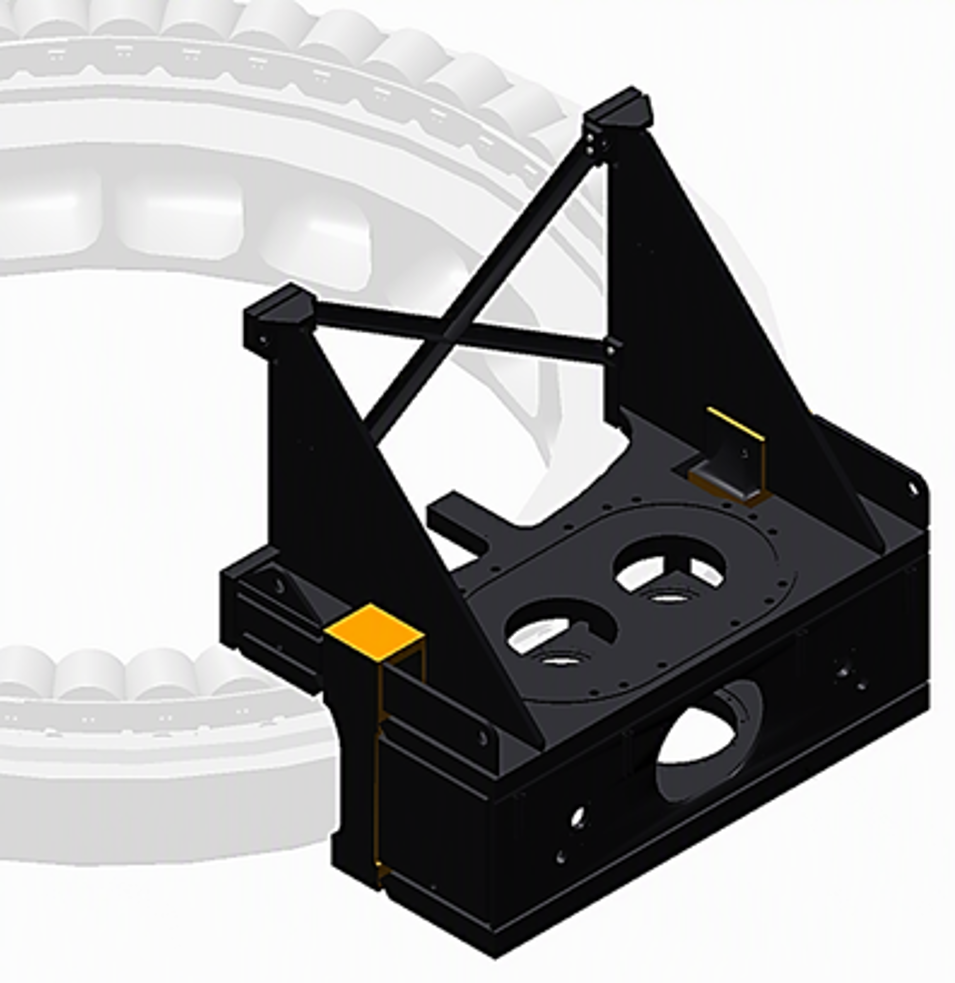 [6063598 // 6063598 // 495HR, 7495 / Caterpillar Inc. / Bucyrus] 6063598: Swing Girder