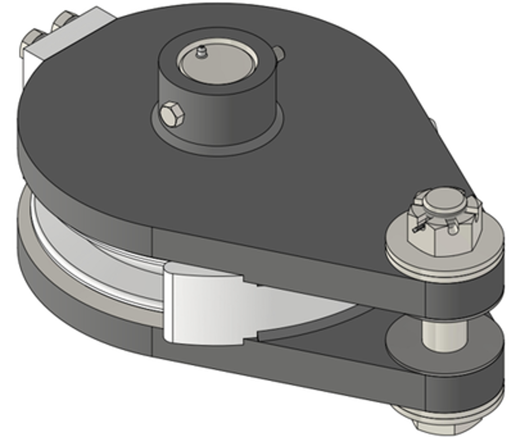 [R55335F1 // R55335F1 // 4100XPC / Komatsu / P&H] R55335F1: Sheave Assy Bracket